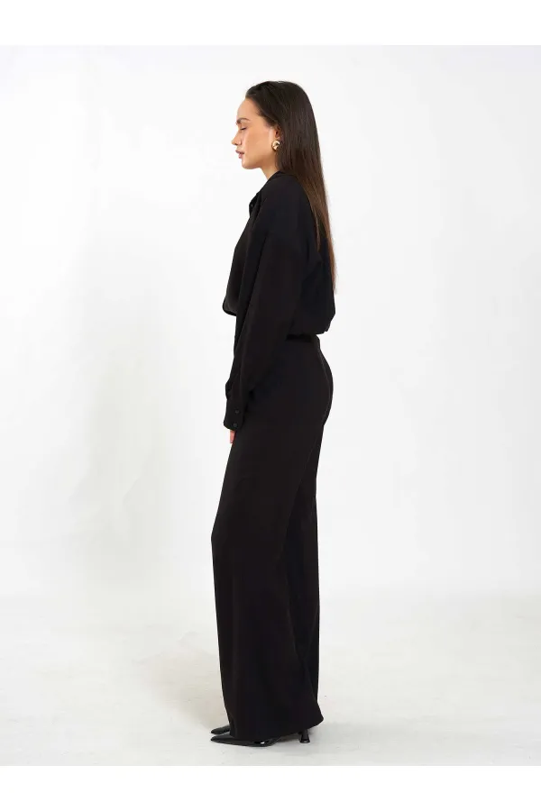 031651 Straight Belt Trousers