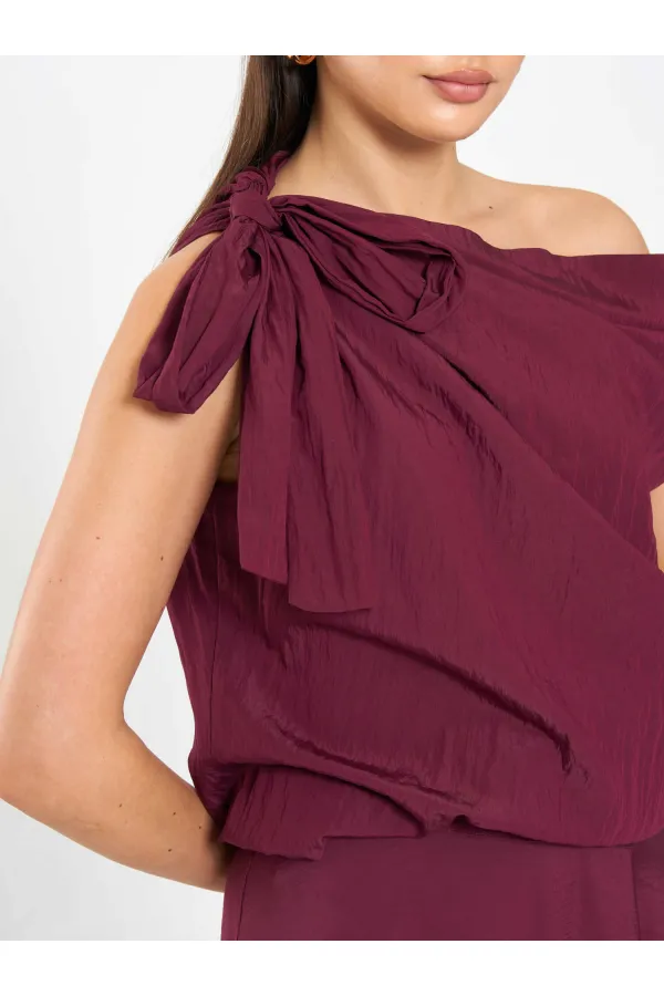 071886 Chemisier asymétrique