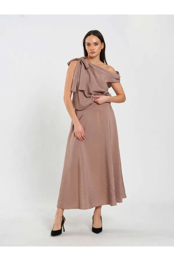 071886 One Shoulder Blouse