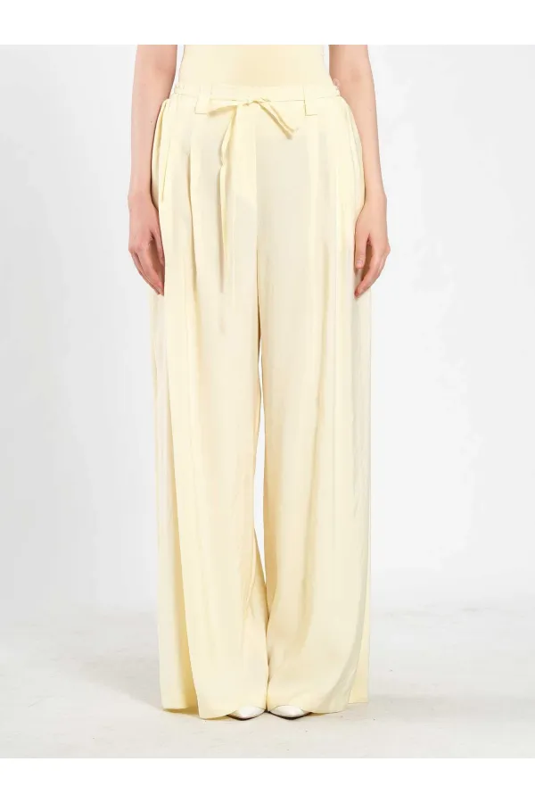 031678 Elastic Waist Detail Belted Trousers 031678 Elastic Waist Detail Belted Trousers
