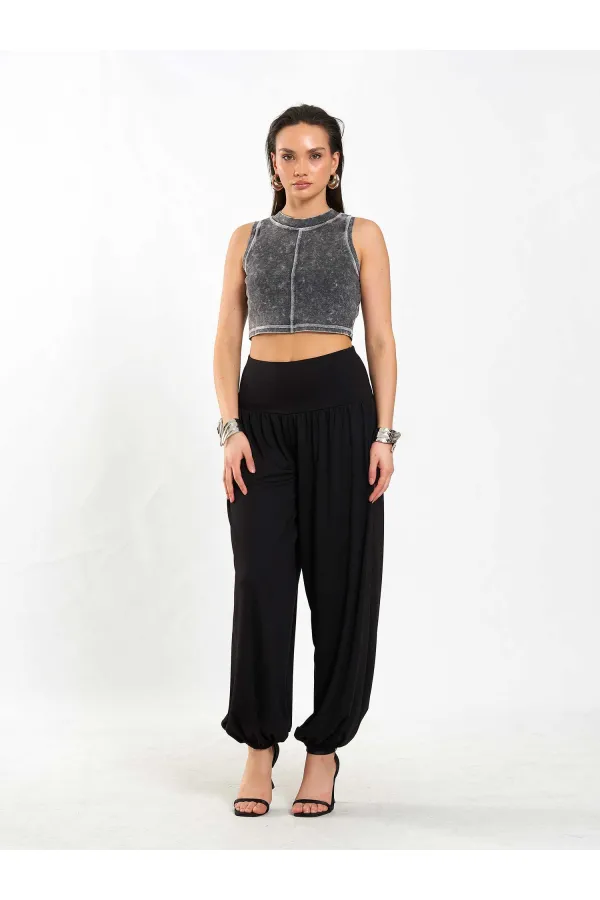 Pantalon à ceinture 031621