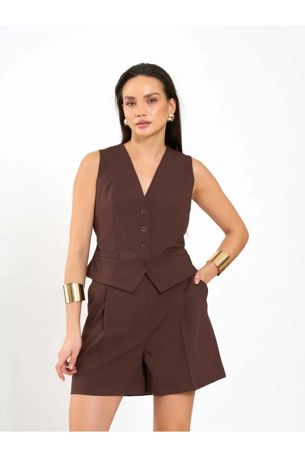 Shorty City Boy à plis simples 010868