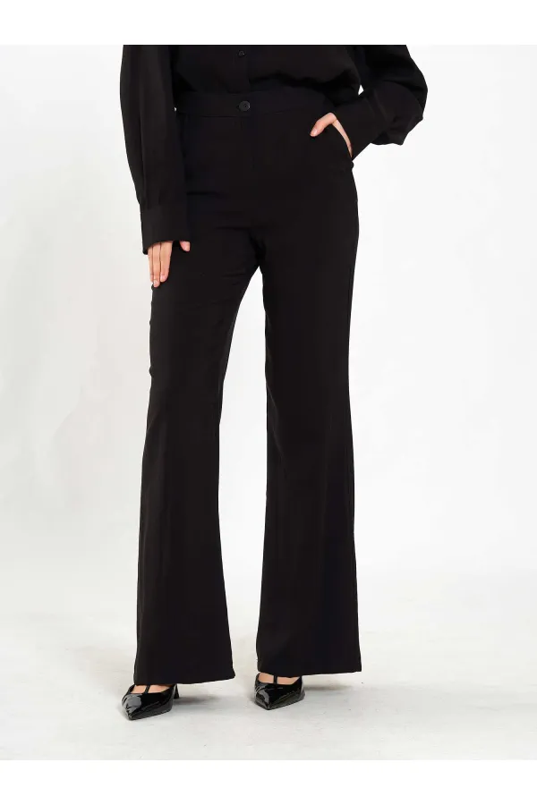 031651 Straight Belt Trousers