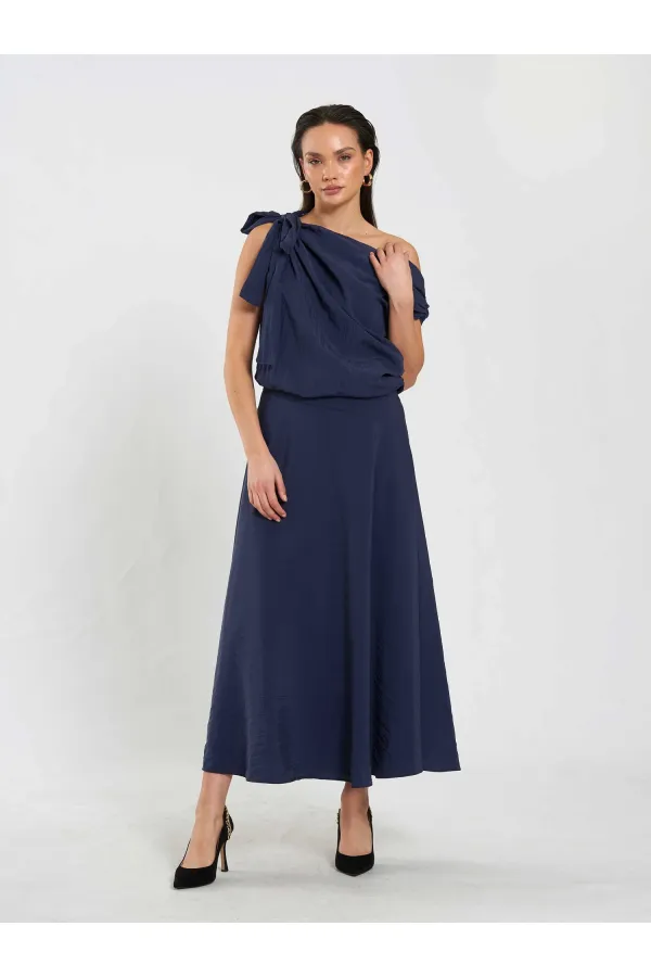 071886 One Shoulder Blouse