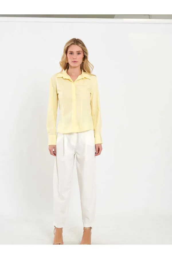 080786 Fit Basic Gömlek