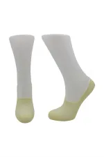 Chaussettes ballerines pour femmes, colorées, en coton, invisibles, antidérapantes, talon en silicone, lot de 6, point de riz