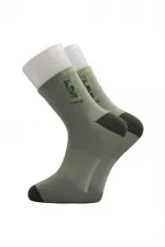 Chaussettes mi-longues multicolores en coton pour homme, lot de 4