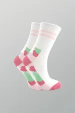 Chaussettes courtes en coton pour femmes, multicolores, lot de 4