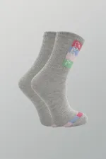 Chaussettes courtes en coton pour femmes, multicolores, lot de 4