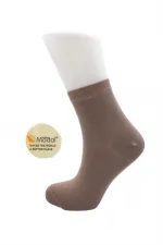 Lot de 6 chaussettes unies multicolores sans couture à demi-bord pour femmes en modal
