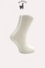 Chaussettes d'hiver épaisses en laine d'alpaga pour femme, lot de 4