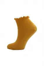 Chaussettes courtes colorées en coton pour femmes, lot de 6