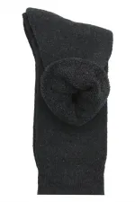 Men's Terry Cotton Patterned Thick Winter Ankle Socks, Multicolored, Thermal, 4-Pack