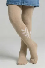 Kız Çoçuk Pamuklu Külotlu Çorap Desenli