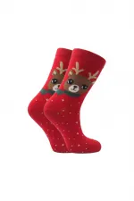 Christmas/New Year's Eve Patterned Ankle Socks, Colorful, 4-Pack