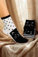 Chaussettes enfant à motifs variés, colorées, lot de 4