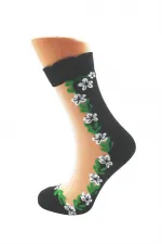 Bas en tulle à motifs pour femmes