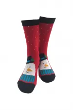 Christmas/New Year's Patterned Ankle Socks, Colorful, 6-Pack