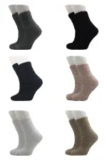 Chaussettes de nuit colorées pour femmes, lot de 6