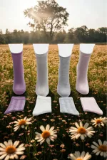 Çocuk Renkli Soket Çorap 4'Lü Paket