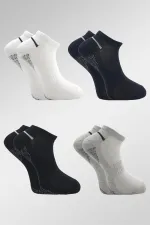 Men's Cotton Ankle Socks, 4-Pack