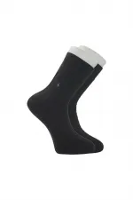 Men's Terry Cotton Patterned Thick Winter Ankle Socks, Multicolored, Thermal, 4-Pack