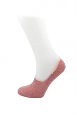 Ballerines pour femmes, chaussettes en coton pailleté colorées, invisibles et antidérapantes, talon en silicone, lot de 6