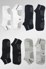 Men's Cotton Ankle Socks, 4-Pack