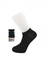 Men's Modal Ankle Socks, Multicolored, Seamless, 6-Pack