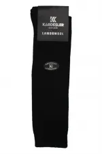 Men's Knee-High Lambswool Thermal Wool Winter Terry Thick Multicolored Socks, 4-Pack