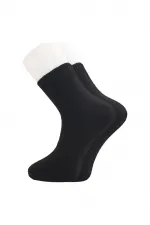Men's Lambswool Wool Winter Multicolored Ankle Socks, 4-Pack