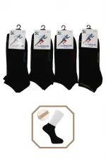 Men's Cotton Ankle Socks, 4-Pack