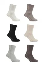 Chaussettes d'hiver épaisses en laine d'agneau pour femme, lot de 6