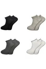 Men's Cotton Ankle Socks, 4-Pack