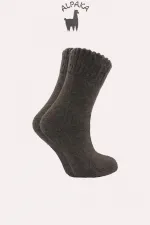 Women's Alpaca Wool Winter Terry Thick Socks, 4-Pack