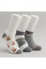 Chaussettes à motifs pour femmes, lot de 3