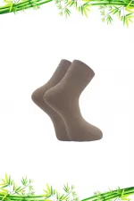 Men's Bamboo Winter Thick Ankle Socks, Multicolored, Seamless, 4-Pack