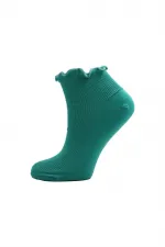 Chaussettes courtes colorées en coton pour femmes, lot de 6