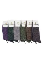 Men's Winter Ankle Socks, Multicolored, 6-Pack