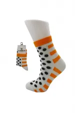 Chaussettes mi-mollet en coton pour femme, motif à carreaux, lot de 4