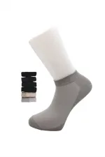 Men's Modal Ankle Socks, Multicolored, Seamless, 6-Pack