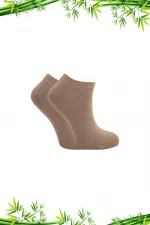 Kadın Bambu Asorti Patik Çorap Çok Renkli Dikişsiz 6'Lı Paket