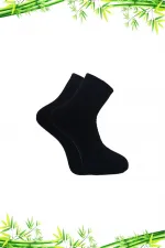 Men's Bamboo Winter Thick Ankle Socks, Multicolored, Seamless, 4-Pack