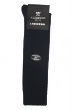 Men's Knee-High Lambswool Thermal Wool Winter Terry Thick Multicolored Socks, 4-Pack