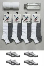 Men's Cotton Ankle Socks, 4-Pack