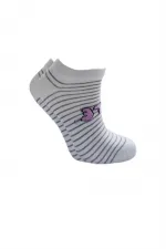 Chaussettes courtes multicolores en coton pour femmes, lot de 4