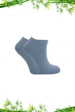 Kadın Bambu Asorti Patik Çorap Çok Renkli Dikişsiz 6'Lı Paket