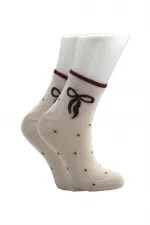 Chaussettes courtes en coton pour femme, à motifs, colorées, lot de 3