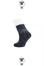 Chaussettes d'hiver épaisses en laine d'agneau pour femme, lot de 4