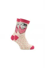 Chaussettes courtes à motifs pour enfants, multicolores, lot de 4